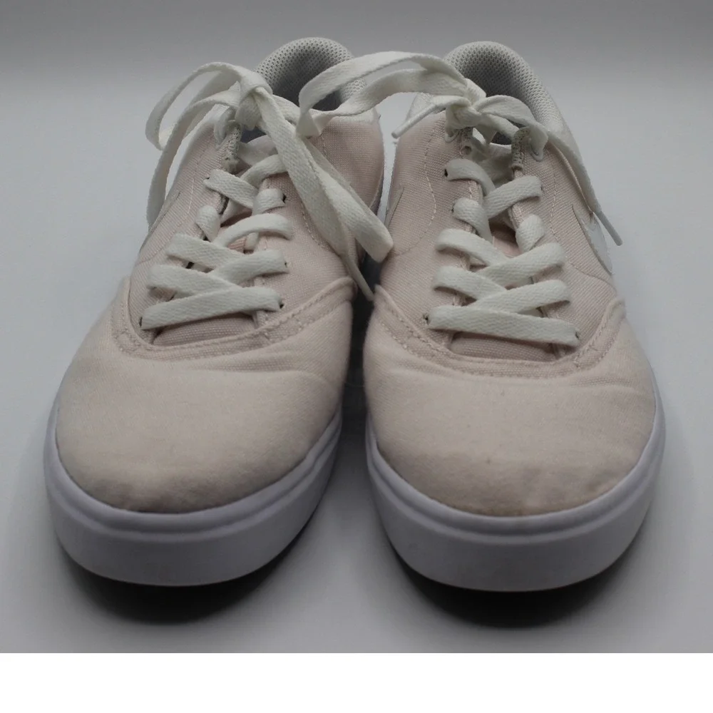 Nike SB Solarsoft Check Canvas‎ Pink White Skate Shoes 921463-603 Womens 8.5